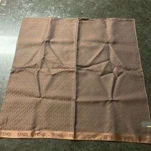 Fendi foulard monogram scarf